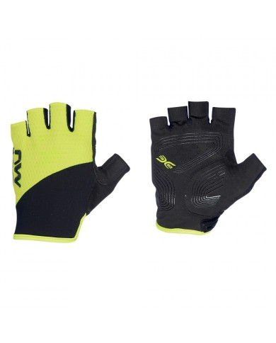 GUANTES NORTHWAVE FAST GRIP AMARILLO FLUO-NEGRO