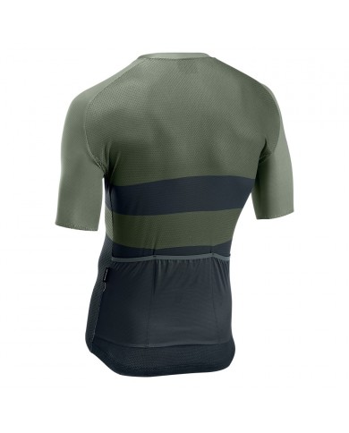 MAILLOT NORTHWAVE BLADE AIR VERDE FOREST-NEGRO