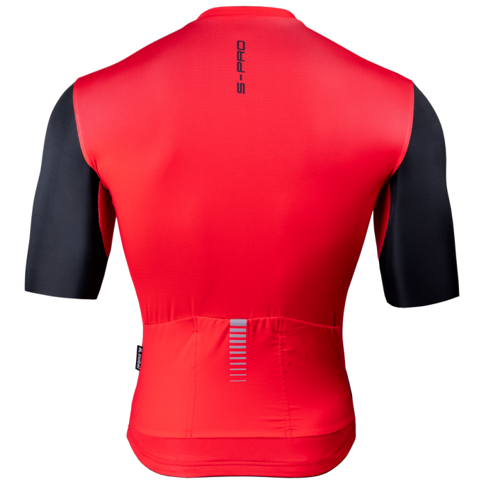MAILLOT MOBEL MANGA CORTA S-PRO ROJO