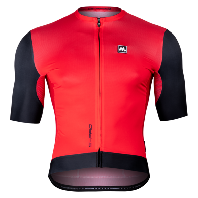 MAILLOT MOBEL MANGA CORTA S-PRO ROJO