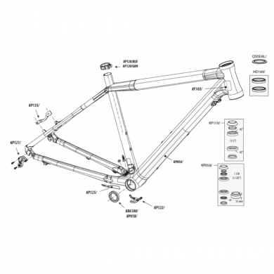 CANNONDALE BB30 KR047 2U KB6180