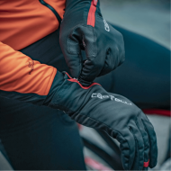 GUANTES CASTELLI SPETTACOLO ROS NEGRO/ROJO