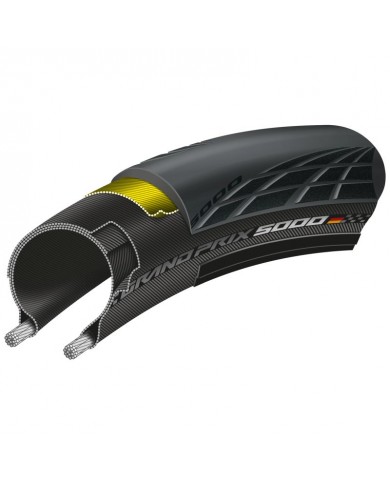 CUBIERTA CONTINENTAL GRAND PRIX 5000 650x25B PLEGABLE NEGRO CUBIERTA CONTINENTAL GRAND PRIX 5000 650x25B PLEGABLE NEGRO