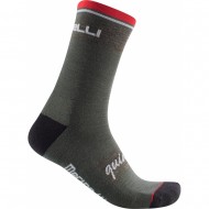 CALCETINES CASTELLI QUINDICI SOFT MERINO VERDE OSCURO