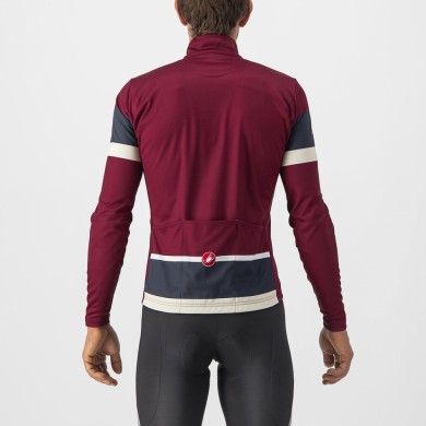 MAILLOT MANGA LARGA CASTELLI PASSISTA BURDEOS/AZ SAVILLE/TIZA