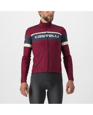 MAILLOT MANGA LARGA CASTELLI PASSISTA BURDEOS/AZ SAVILLE/TIZA