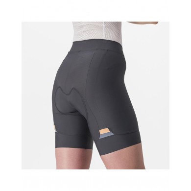 SHORT CASTELLI PRIMA GRIS OSCURO/NARANJA/ CL