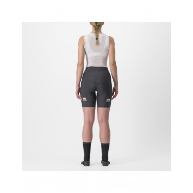 SHORT CASTELLI PRIMA GRIS OSCURO/NARANJA/ CL
