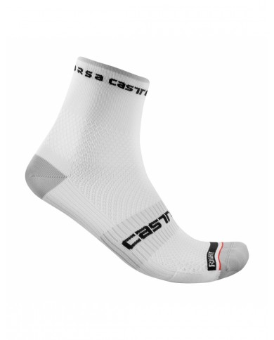 CALCETINES CASTELLI ROSSO CORSA PRO 9 BLANCO