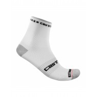 CALCETINES CASTELLI ROSSO CORSA PRO 9 BLANCO