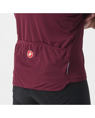 MAILLOT CASTELLI PROLOGO 7 BURDEOS/MARFIL/FRUTA PASIÓN