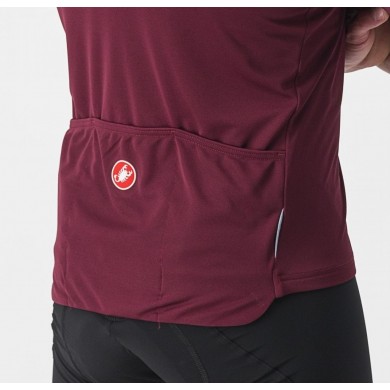 MAILLOT CASTELLI PROLOGO 7 BURDEOS/MARFIL/FRUTA PASIÓN