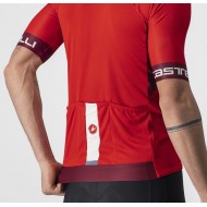 MAILLOT CASTELLI ENTRATA VI ROJO/BURDEOS/MARFIL
