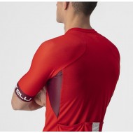 MAILLOT CASTELLI ENTRATA VI ROJO/BURDEOS/MARFIL
