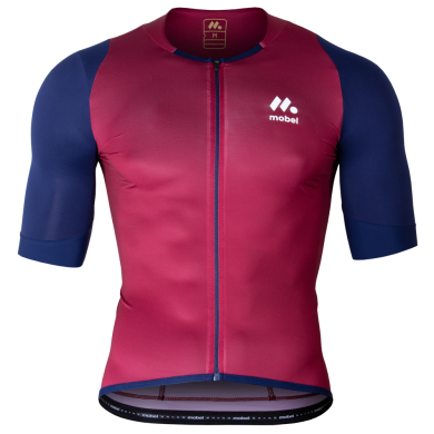 MAILLOT MOBEL MANGA CORTA CIMA BURDEOS