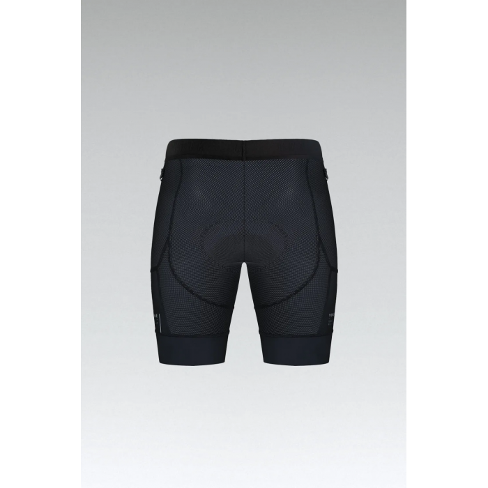 CULOTTE CORTO HOMBRE GOBIK COMMANDER STRAPLESS BLACK