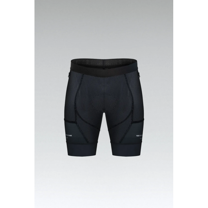 CULOTTE CORTO HOMBRE GOBIK COMMANDER STRAPLESS BLACK