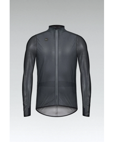 CHAQUETA IMPERMEABLE GOBIK UNISEX PLUVIA TRUE BLACK