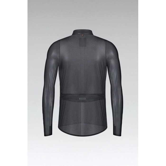 CHAQUETA IMPERMEABLE GOBIK UNISEX PLUVIA TRUE BLACK