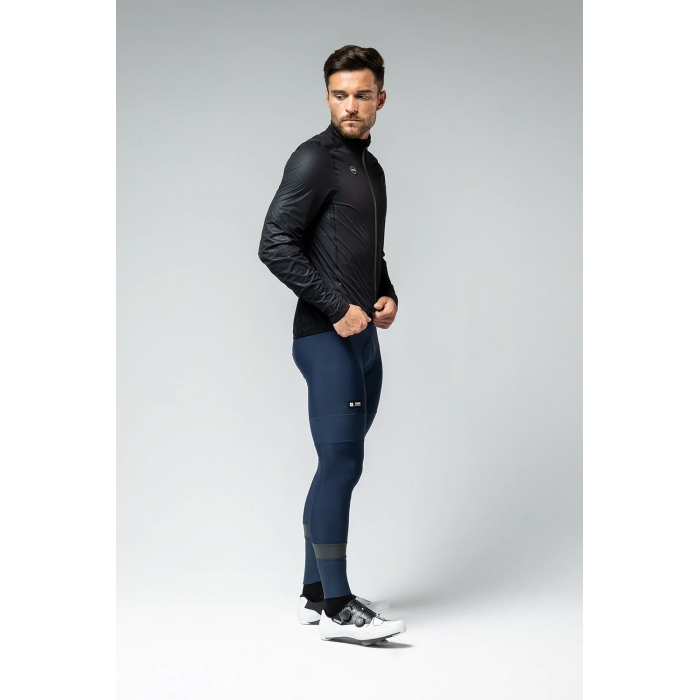 CHAQUETA IMPERMEABLE GOBIK UNISEX PLUVIA TRUE BLACK