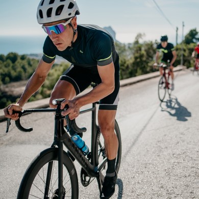 MAILLOT ELTIN SUPERMASSIVE NEGRO/VERDE FLÚOR