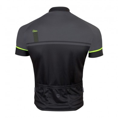 MAILLOT ELTIN SUPERMASSIVE NEGRO/VERDE FLÚOR