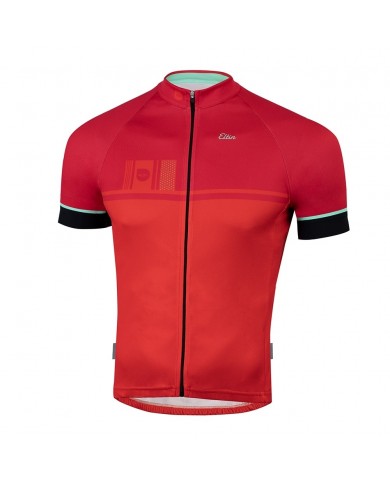MAILLOT ELTIN SUPERMASSIVE ROJO/CORAL/VERDE