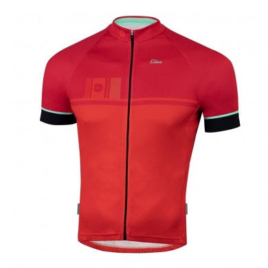 MAILLOT ELTIN SUPERMASSIVE ROJO/CORAL/VERDE