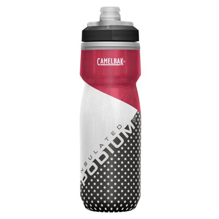 Botella Camelbak Podium Chill - White/Red 620ml