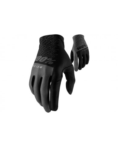 GUANTES 100% CELIUM GRIS/NEGRO