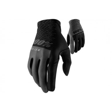 GUANTES 100% CELIUM GRIS/NEGRO