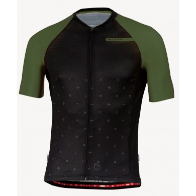 MAILLOT ELTIN RESISTANCE NEGRO/VERDE OLIVA