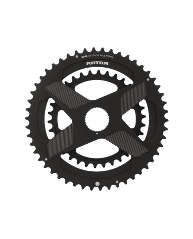 Rotor Double Chainring DM Spidering for ALDHU / VEGAST / INPower, noQ 50/34T Rotor Double Chainring DM Spidering for ALDHU / VEGAST / INPower, noQ 50/34T